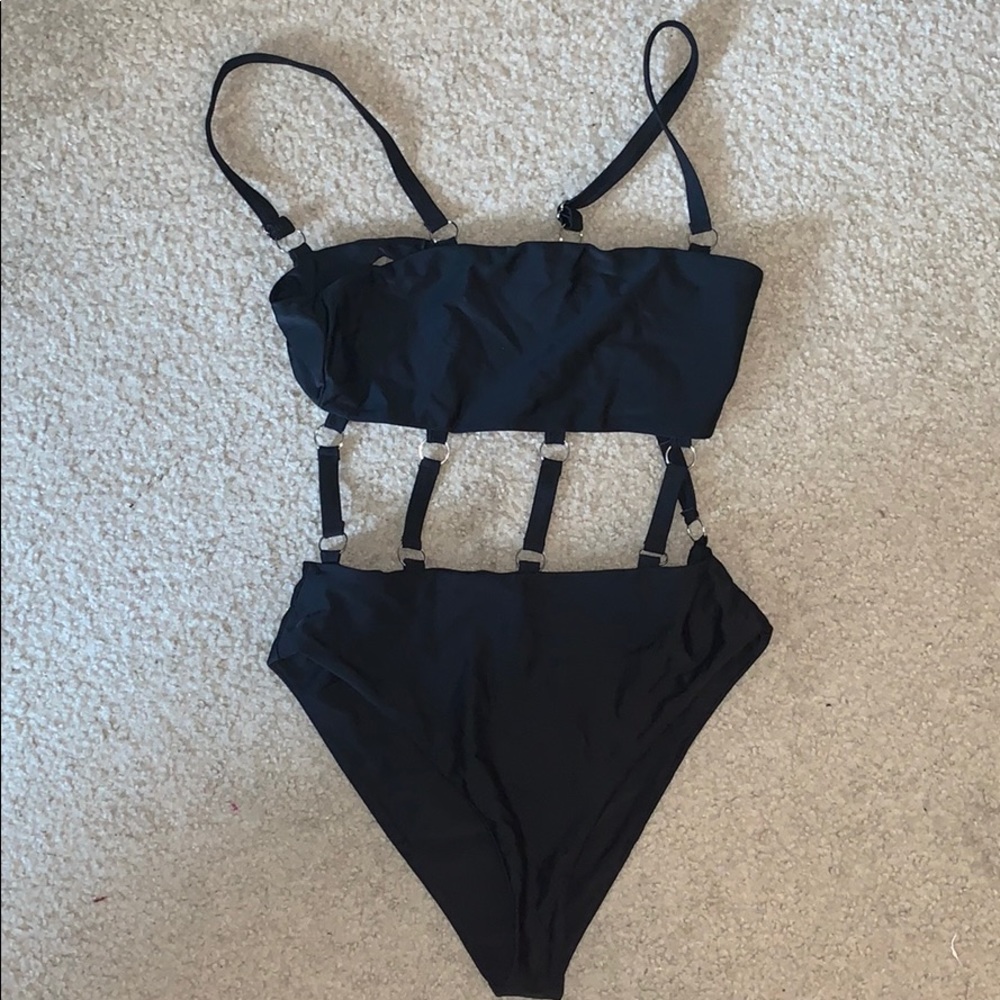 One piece bikini!
